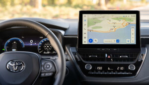 Detalle interior vehículo