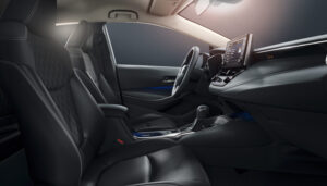 Detalle interior vehículo